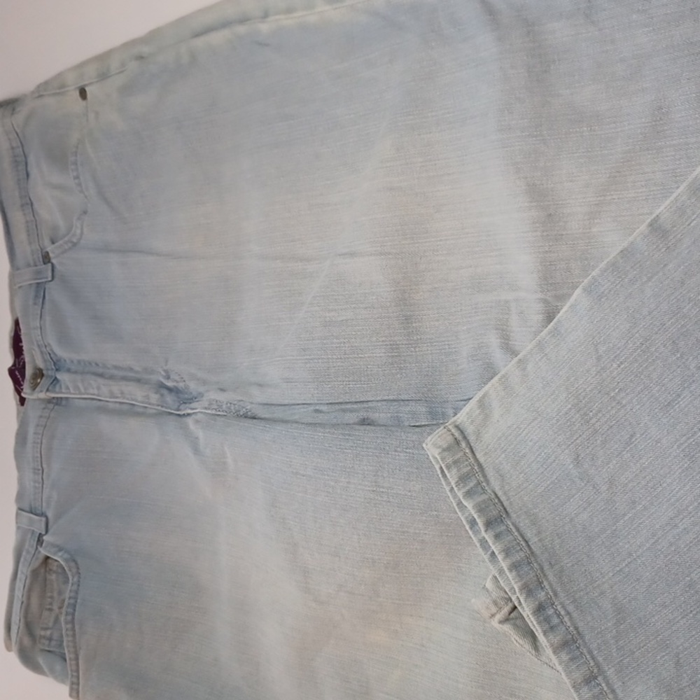 Gloria Vanderbilt Amanda plus size 16 average light wash